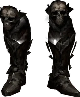 Excellent [RLK]Black Death Boots +15
