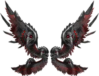 Cursed Raven Wings +15