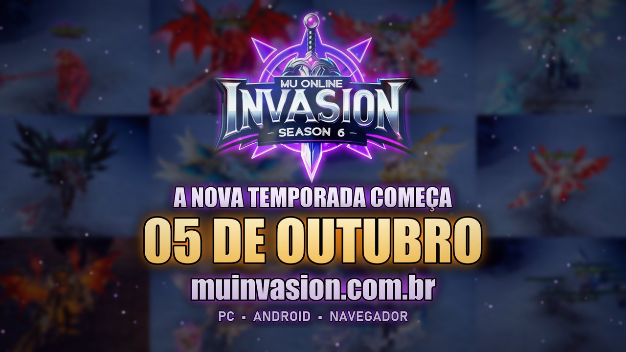 Nova Temporada MU Invasion - 05 de outubro